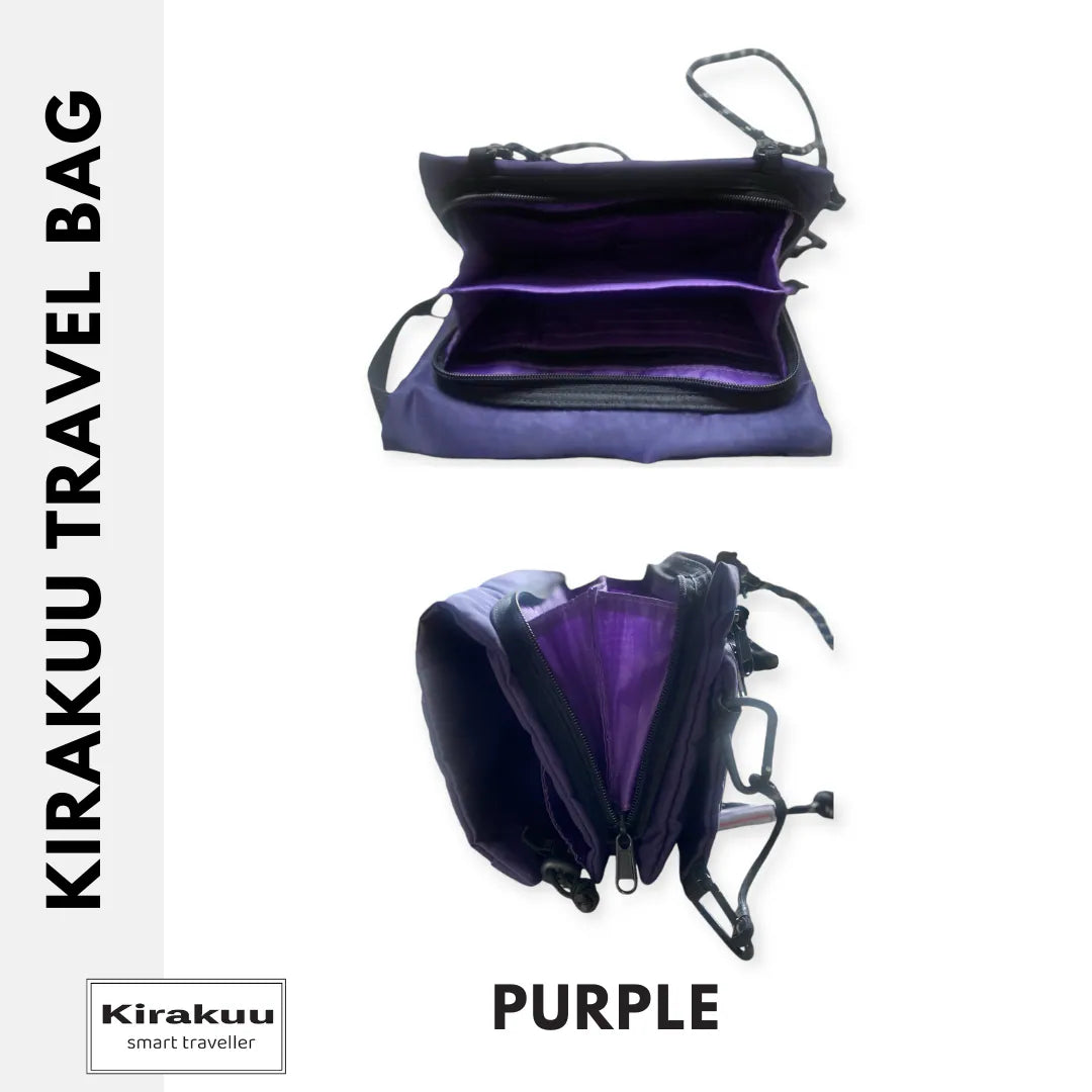 日本品牌 Kirakuu便攜旅行袋｜隱藏環保袋 |