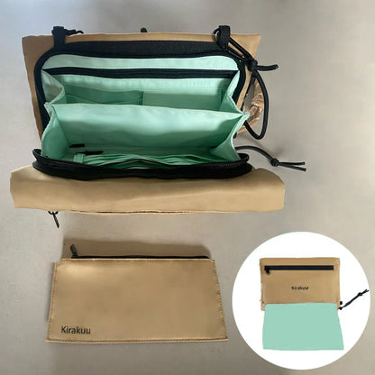 日本品牌 Kirakuu便攜旅行袋｜隱藏環保袋 |