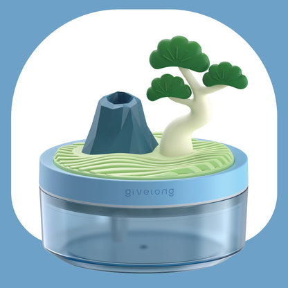 日式USB彩光加濕器