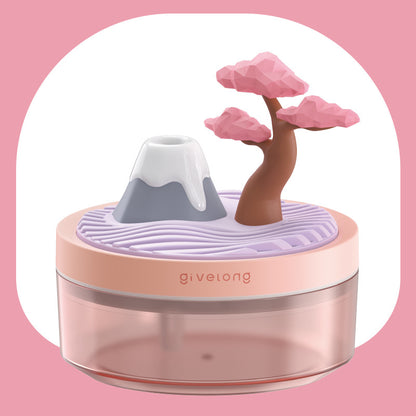 日式USB彩光加濕器